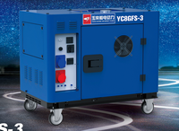 Générateur diesel silencieux à démarrage automatique ATS à châssis ouvert pour Wechai Yuchai Super 50/60Hz 20-1000kw 1800 tr/min