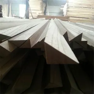 Lamellettes <span class=keywords><strong>en</strong></span> <span class=keywords><strong>bois</strong></span> massif, Triangle Paulownia, bande <span class=keywords><strong>de</strong></span> chanfrein, bon prix - Product Image 1