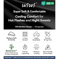 Conjunto de Pijama Personalizado de Bambú Voscose para Hombre, Camisa de Manga Larga y Pantalones, Ropa de Dormir Ligera, Tallas S-XXL B0D6W2VG1X