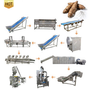 Quality Assurance Cassava Flour Making Machine Cassava Semolina <b>Production</b> <b>Line</b> Cassava Banana Flour Machine - Product Image 2