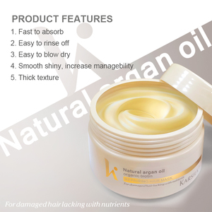 <span class=keywords><strong>Vente</strong></span> directe d'usine, masque capillaire à l'huile d'argan, sérum végétal biologique, masque capillaire réparateur et nourrissant pour usage en salon - Product Image 3