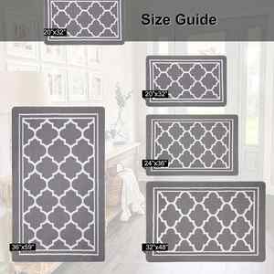 Tapis de porte <span class=keywords><strong>Malton</strong></span>, coloré et Durable, super absorbant, en cuir uni - Product Image 5