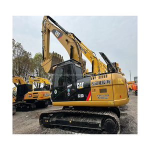 Excavatrice de chat de chenille d'occasion européenne 323D 323D2 323D2L équipement de creusement hydraulique avec seau standard - Product Image 6