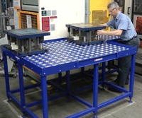 Unité de transfert à billes largement utilisée, convoyeur à rouleaux, Table de travail, plate-forme de manipulation, poids plat Express pour l'industrie du transport