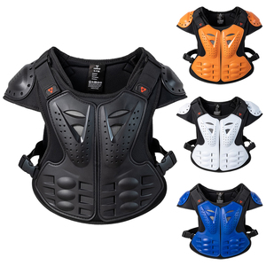 Gilet Complet Pour Enfant De 4 à 16 Ans, Armure Pour Motocross, DH ATV Dirt Bike Poitrine Colonne Vertebrale