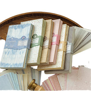 Gentle Series Light Vintage Handbook DIY <span class=keywords><strong>Collage</strong></span> décoratif 50 pcs/pack Papier avec fonction de feuilles mobiles - Product Image 1