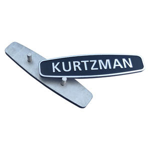 사용자 정의 현대 다이 캐스트 알루미늄 금속 확성기 상자 사운드 박스 3D 제기 양각 로고 명판 새겨진 핀 그림 - Product Image 3