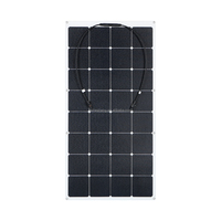 Haute efficacité 150W 100W 18V IBC panneaux solaires flexibles panneau solaire enroulable à couche mince pour camping RV panneau solaire personnalisé