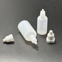 Flacon compte-gouttes compressible en LDPE de 10 ml avec bouchon sécurité enfant, flacon compte-gouttes vide anti-fuite pour huile essentielle et liquide