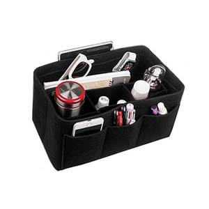 กระเป๋าจัดระเบียบแบบถือทำจากผ้าสักหลาดทันสมัย ดีไซน์อเนกประสงค์ พร้อมซิปกลางสำหรับจัดเก็บและจัดระเบียบ - Product Image 6