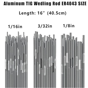 Fil <span class=keywords><strong>de</strong></span> soudage en alliage d'aluminium ER4043 ER5356 diamètres 0,8-4,0 mm MIG TIG - Product Image 5