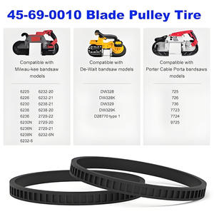 Courroie de poulie à lame Milwaukee, 200 mm, rectangulaire, pour accessoires d'aspirateur, filtration des micro-poussières - Product Image 4