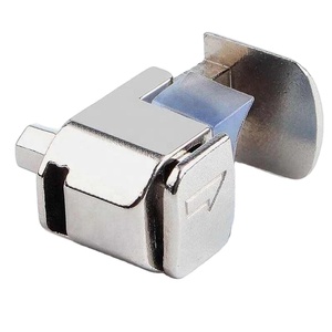 10个可调Miroir夹玻璃夹<span class=keywords><strong>3</strong></span>-8毫米厚玻璃胶合板搁板支架锌合金固定配件五金 - Product Image 3