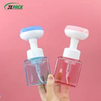 Botol Pompa Busa Sabun Plastik 250ml, Botol Pompa Busa Mousse Bunga Kosong untuk Sabun Mandi Hewan Peliharaan, Promo