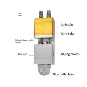 Pistolet à colle époxy bi-composant AB avec agitation électrique dynamique et valve de distribution manuelle - Product Image 5