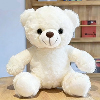 Ours en peluche super doux pour la remise des diplômes, ours en peluche avec toge académique, cadeau commémoratif, rembourrage en coton PP, logo personnalisé