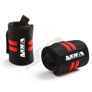 ชุดสายรัดข้อมือแบบปรับได้โลโก้ใหม่ชุดฝึกยกน้ำหนัก2ชิ้น - Product Image 3