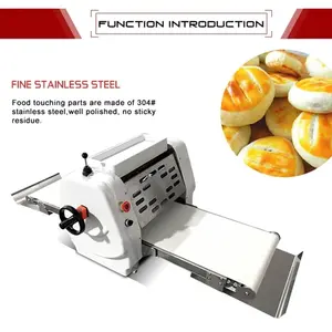 Produits chauds boulangerie pâtisserie pain pâte laminoir manuel Croissant pâte laminoir <span class=keywords><strong>aplatir</strong></span> rouleau de pâte <span class=keywords><strong>pour</strong></span> équipement de cuisson croustillant - Product Image 4