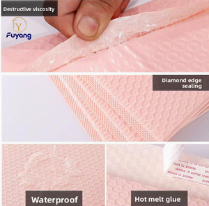 Enveloppe à bulles auto-scellante noire mate pour l'emballage des chaussettes, sacs d'expédition personnalisés pour une utilisation industrielle dans les chaussures et les vêtements - Product Image 2