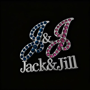 Regali Freedom: Spilla da bavero grecana Jack and Jill, spilla da bavero americana Soro - Product Image 6