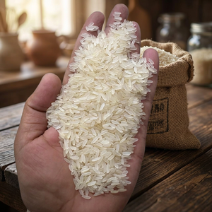 Riz blanc séché IR 64 de qualité supérieure, à grains longs, non Basmati, avec 5% de grains cassés, origine Inde, pour la cuisson - Product Image 1