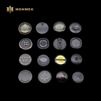 HONMEO OEM ODM Fabricant de boutons en métal en alliage de zinc gravés sur mesure pour jeans, vente en gros de boutons en métal pour jeans