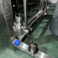Nouvel Arrivage – Cuve de Mélange Industrielle 500L en Acier Inoxydable SUS304 avec Moteur Agitateur et Engrenage pour la Production de Liquides (Shampooing/Crème) et Produits Chimiques