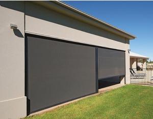 Cửa sổ ngoài trời không thấm nước vải cơ giới Rèm lớn lên mù Màn hình Zip bóng râm rèm cuốn - Product Image 1