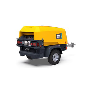 Compresor de Aire Portátil Diésel de Tornillo Silencioso Atlas Copco XATS68KD XAS88 XAHS88 XAHS186 de 22kW para Construcción y Minería - Product Image 3