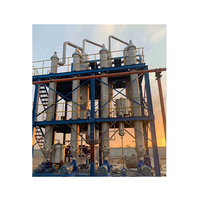 Évaporateur à film tombant en titane pour moteur |   Système de distillation multi-éffets pour la récupération d'acide nitrique/sulfurique 2-20TPH Automatique