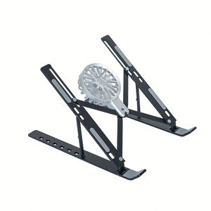 Soportes de Refrigeración para Portátiles, Soporte Ajustable de 7 Niveles con Ventilador para Portátiles, Soporte Elevador de Aluminio para Escritorio, Compatible con Portátiles de 9 a 17.3 Pulgadas - Product Image 6