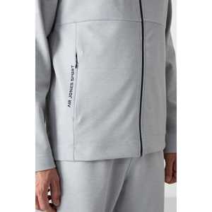 Conjunto Deportivo para Hombre Carlos Grey, Corte Estándar, Gris, Transpirable, Ropa Casual - Product Image 6