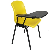 Chaises en plastique et en métal empilables pour les salles de classe, meubles scolaires pour étudiants universitaires