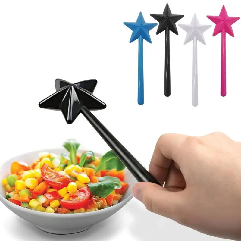 New Magical Salt Star Stick Salt Spreader Star Pepper Seasoning Magic Wand Creative Kitchen