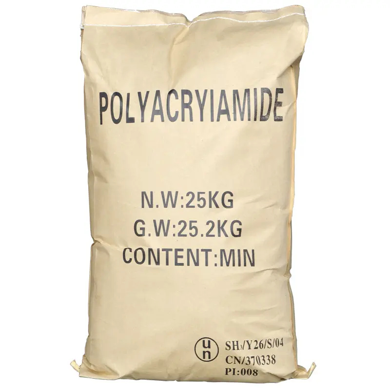 Traitement des eaux usées Textile chimique Produits chimiques auxiliaires Polyacrylamide PAM utilisé pour le textile