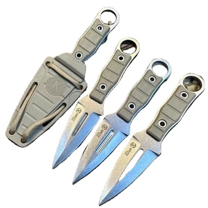 มีดต่อสู้ Kizlyar ปรับแต่งได้ คุณภาพสูง ใบมีดเหล็กกล้าไร้สนิม ด้ามจับ G10 ระดับ DIY รองรับ OEM/ODM พร้อมปลอกมีด - Product Image 1