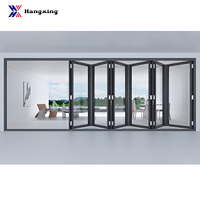 Puerta Plegable de Vidrio para Construcción, Puerta Plegable Residencial, Puerta Plegable Comercial de Vidrio, Puerta Plegable de Alta Gama