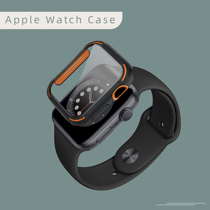 LFD702-Protector de pantalla ultrafino con PC + TPU para <span class=keywords><strong>Apple</strong></span> <span class=keywords><strong>Watch</strong></span>, Protector de pantalla de vidrio templado de 42/38MM, <span class=keywords><strong>serie</strong></span> HD <span class=keywords><strong>6</strong></span> SE 5 4 3 - Product Image 3