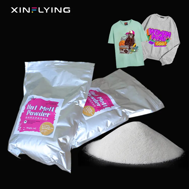 Hot Sale China Factory Direct DTF Hot Melt Adhesive Glue 1kg for Heat Transfer T-shirt Printing