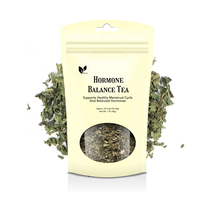 Mélange de Thé Naturel Personnalisé pour Femmes - Équilibre Hormonal avec Feuille de Framboisier et Menthe Verte