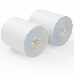 Giấy lựa chọn 8.5x11 inch liên tục hình thức 1-6 ply <span class=keywords><strong>carbonless</strong></span> màu xanh NCR giấy Trinh Nữ gỗ bột giấy cuộc sống lâu dài hóa đơn hình thức cho máy tính - Product Image 5