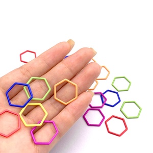 ZHENZHIZHE marqueurs de point colorés marqueurs de point de tricot en métal anneaux en métal marqueurs de point en métal pour le <span class=keywords><strong>crochet</strong></span> - Product Image 3