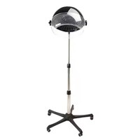 Sèche-cheveux professionnel à moteur AC pour salon, avec construction en plastique et design type casque pour une utilisation facile