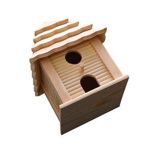 Sıcak satış asılı özelliği şık oturma odası aksesuarı sürdürülebilir ahşap Birdhouses moda stil standı kuş - Product Image 5
