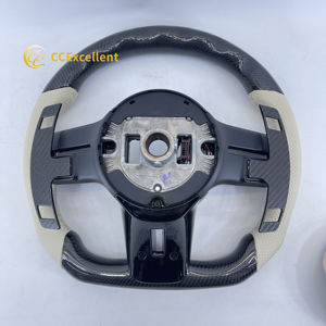 Volante de Fibra de Carbono Personalizado para Mercedes <span class=keywords><strong>AMG</strong></span> E53 W214 C63 G63 GLC X253 W213 CLA C118 CLS C257 GLC X254 GLE W167 GLS X167 - Product Image 4