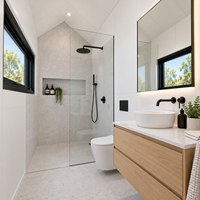 Rumah Prefab Modern Mini di Atas Roda untuk Pasar Australia, Kabin Mobile dengan Dapur, Kamar Mandi, Kamar Tidur, Desain Kustom, Produsen