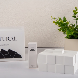 Vente en gros de sel de bain mosaïque créatif coffret cadeau en cristal naturel diffuseur de désodorisant <span class=keywords><strong>pour</strong></span> huiles essentielles parfum attrayant fraîcheur - Product Image 3