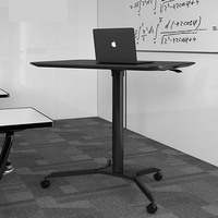 Aluminiim – mobilier OEM, hauteur pneumatique réglable, table de levage pour ordinateur portable, bureau debout, bureau, chambre à coucher