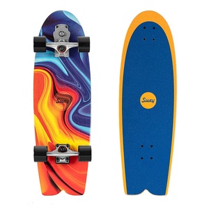 Sway Complete New S7 Truck <span class=keywords><strong>32</strong></span> pouces, plateau large, Land <span class=keywords><strong>Surf</strong></span> <span class=keywords><strong>Skate</strong></span>, <span class=keywords><strong>Surf</strong></span> Skateboard - Product Image 6