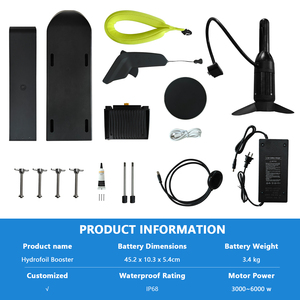 Bán Hot waterplay động cơ cánh ngầm Carbon Foil Drive Booster New Surf hỗ trợ efoil Pin tàu cánh ngầm hỗ trợ cánh quạt - Product Image 5